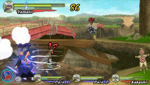 Naruto Shippuden: Ultimate Ninja Heroes 3 screenshot 3 for PSP